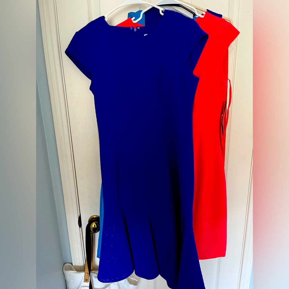 Calvin Klein purple dress size 4